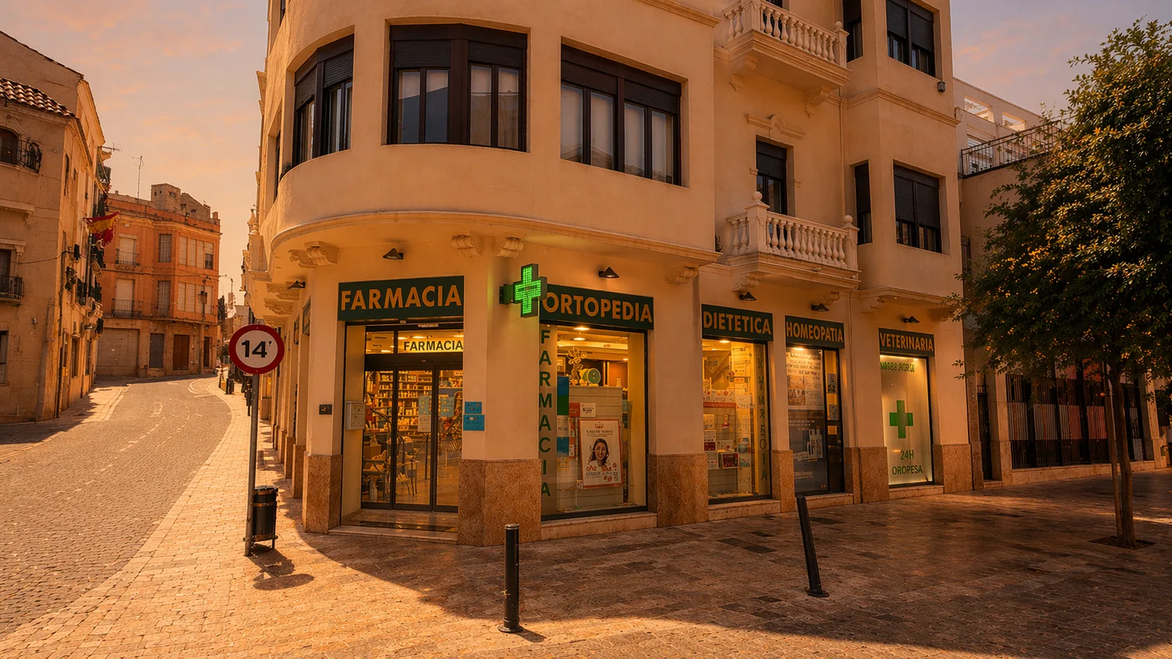 Interior de Farmacia Ortopedia Santo Domingo Lorca